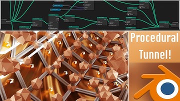 Procedural Geometry Node Tunnel! (Blender 3.1 Tutorial)