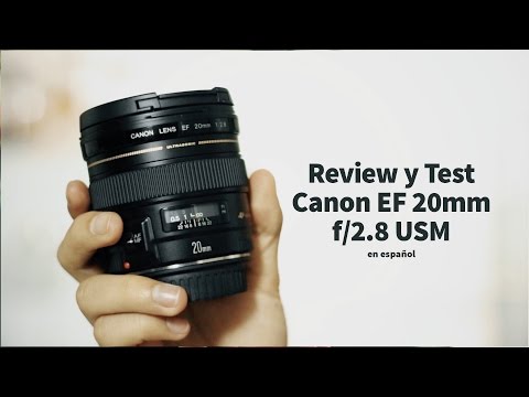 Review y Test del Canon EF 20mm f/2.8 USM en español