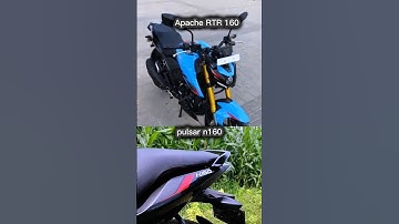 pulsar n160  with Apache 160 New model 2025 💀