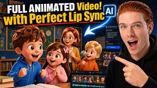 How I made Full Animated Story Videos with Multi-Character Lip Sync || Anijam AI