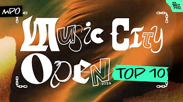Top Ten MPO Shots from the 2024 Music City Open | Jomez Disc Golf Highlights