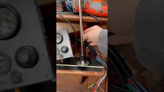 Update on new engine instrument panel 1 of 2 #sailing #volvopenta