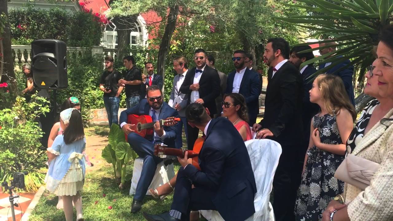 Pasodoble boda David carapapa e Inés tú sabes cuánto te quiero