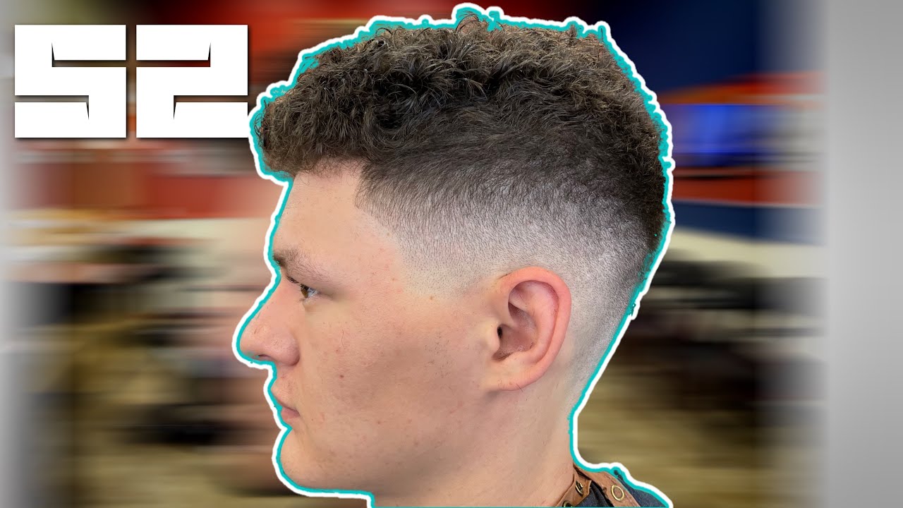 Fade a la Piel en Cabello Rizado - YouTube