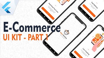 Splash and onboarding page - Complete E-commerce UI #1 - Flutter UI Challenges | Speed Code