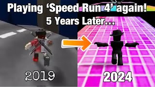 Roblox: Playing 'Speed Run 4' again (5 Years Later...)