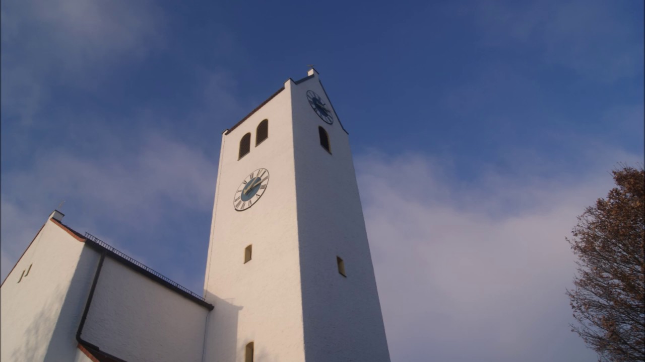 Ingolstadt-Ringsee - St. Canisius - Vollgeläut zum Sonntageinläuten
