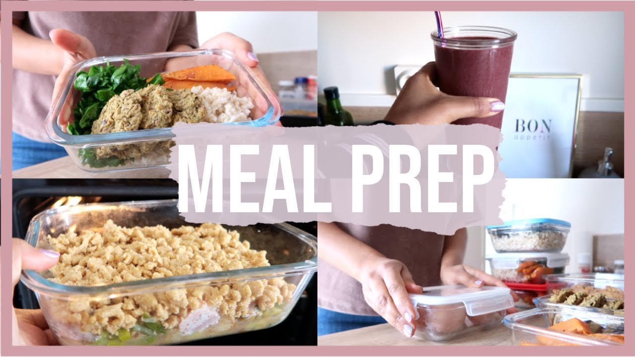 Healthy Meal Prep Preparation Des Repas De La Semaine Youtube