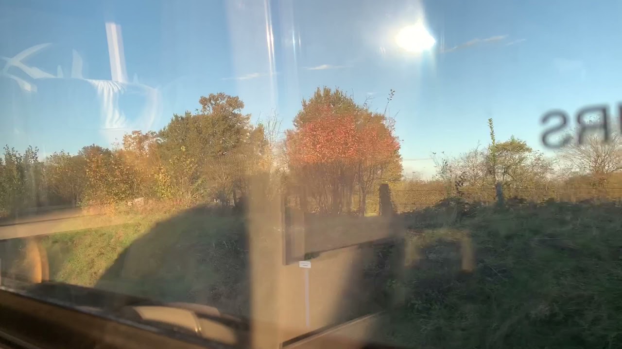 TER AURA : Voyage dans un Bombardier AGC B81500 en 1ère classe de Bourg en Bresse à Lyon Part Dieu