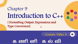 6. 11th Computer Science Chapter 9 Formatting output and type conversion|11th CS TN|TN 11th CS