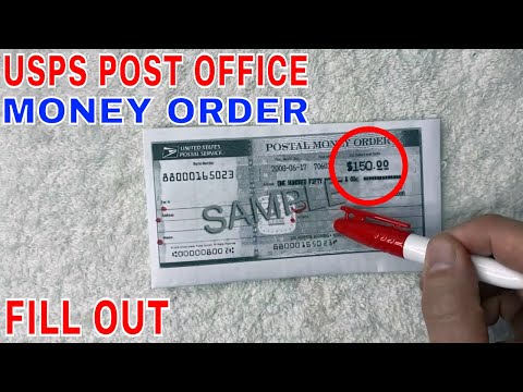 ✅ How To Fill Out USPS Post Office Money Order ?