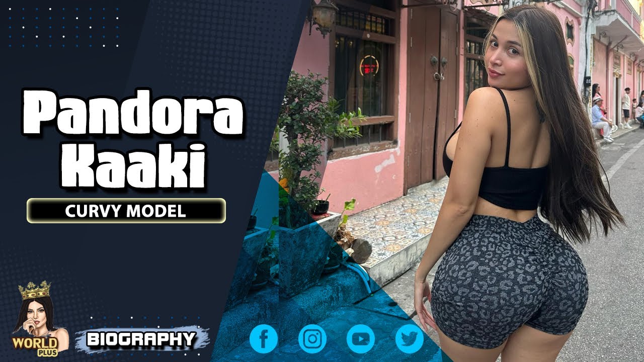Pandora Kaaki Young Beautiful Curvy Plus Size Model Fashion Model ...