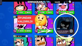 ASH OYUNDAN KALDIRILDI #brawlstars