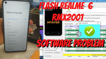 Unbrick Realme 6 RMX2001 Hang On Logo, Bootloop, Dead Boot Repair With Sp Flash Tool