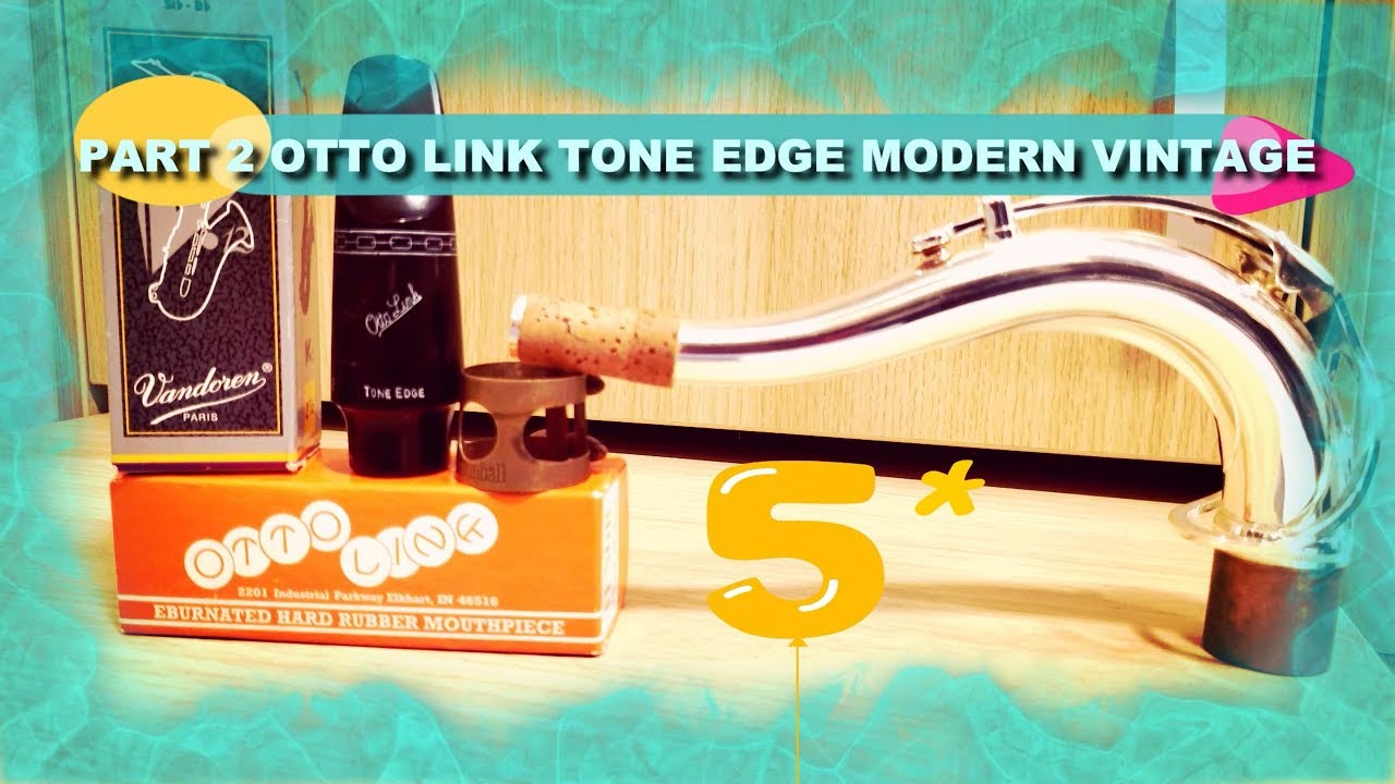 Otto Link 5* Modern Vintage Ebonite review part 2 - YouTube