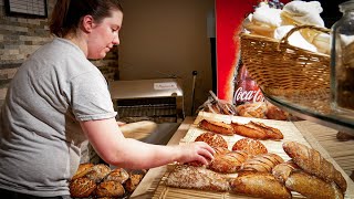 Solo Woman Baker WAKES UP at 3AM to make 300  BREADS Everyday｜A Day in the Life of a French Baker