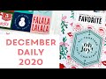 December Daily 2020 Process Video: Day 4 & 5 - Holiday Movies