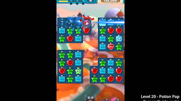 Potion Pop Level 20 - Gameplay Help Guide - iOS/Android