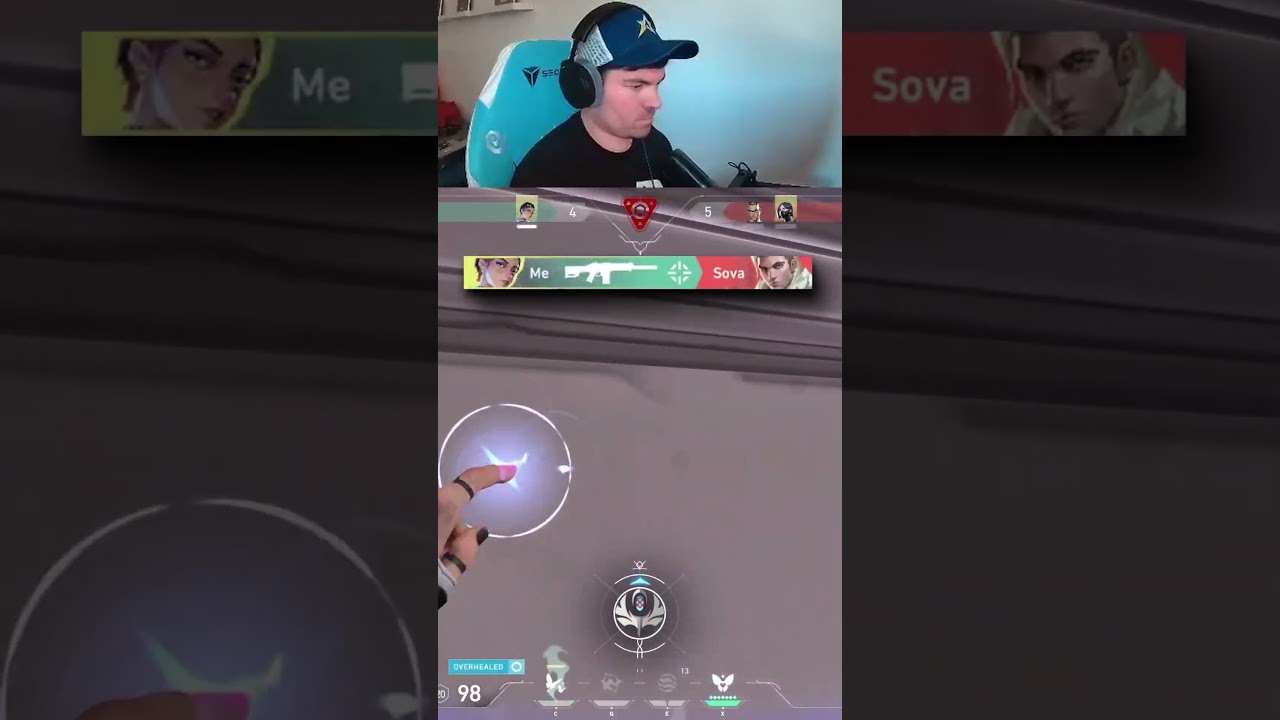 1v3 using the Pick-me-up ability from Clove, the speed helped with the swings