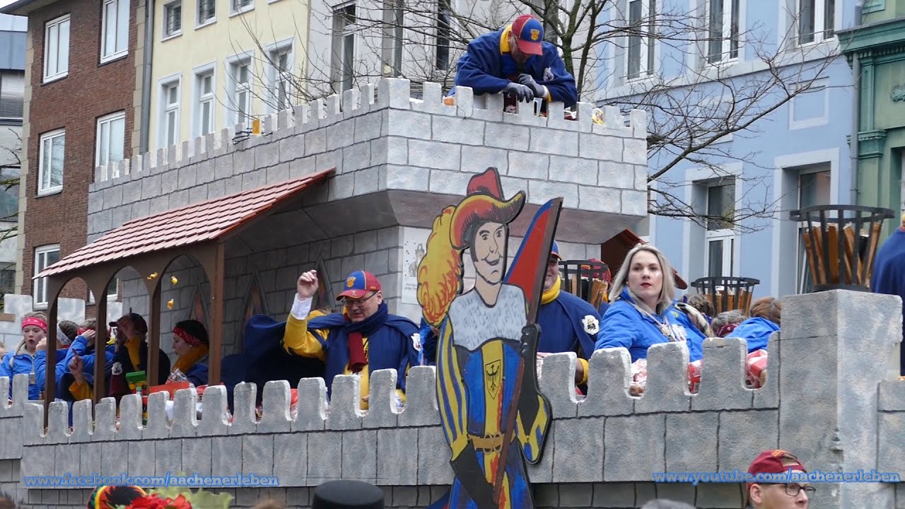 Aachener Rosenmontagszug 2020 Wilhelmstraße