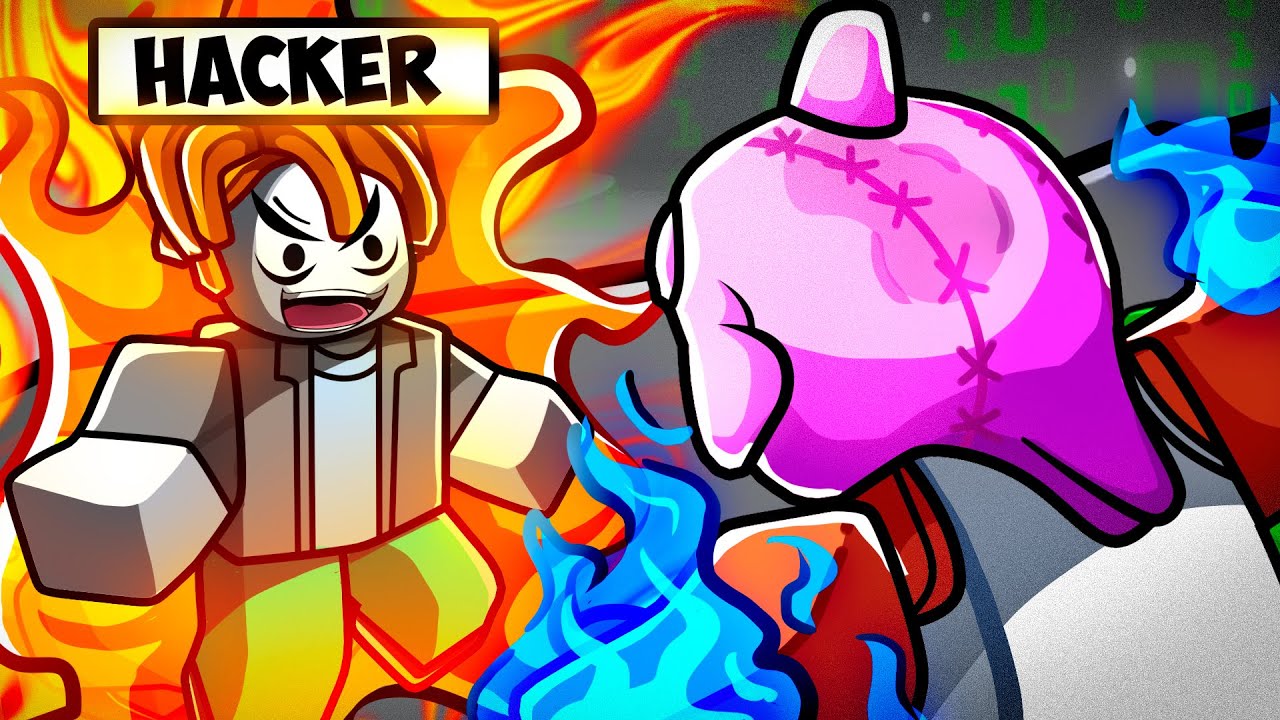 I met a HACKER and made him RAGE QUIT in The Strongest Battlegrounds