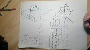 Example setting out compound curve by deflection angle method, شرح