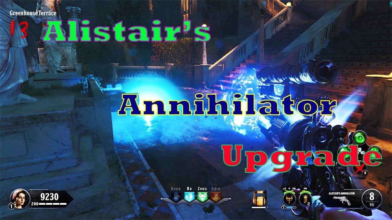 DEAD OF THE NIGHT ALISTAIR`S ANNIHILATOR UPGRADE (Upgrade 2 Easter Egg Tutorial Guide) YouTube