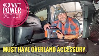 Must have Overland Accessory! 400 watt power outlet for 3rd Gen Tacoma