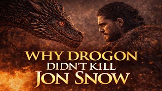 Why Drogon Didn’t Kill Jon Snow | The Real Reason Explained
