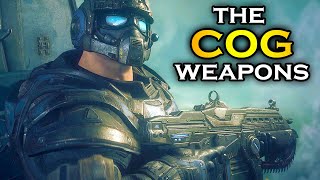 The COG WEAPONS in Gears of War Lore