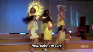 Glee cast- Halo/ walking on sunshine HD