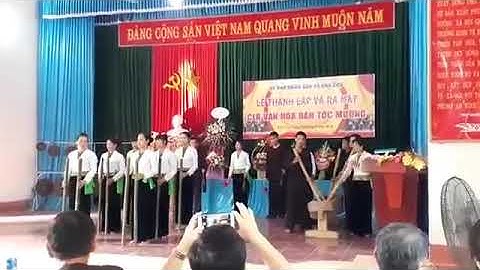 Ống và Đâm Đuống của người Mường Phú Thọ