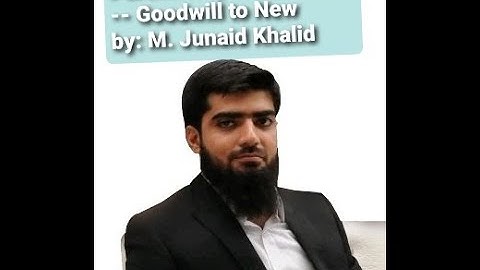 PARTNERSHIP ADMISSION GOODWILL TO NEW by M. Junaid Khalid