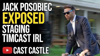 Timcast IRL IS FAKE, Jack Posobiec EXPOSED STAGING Show