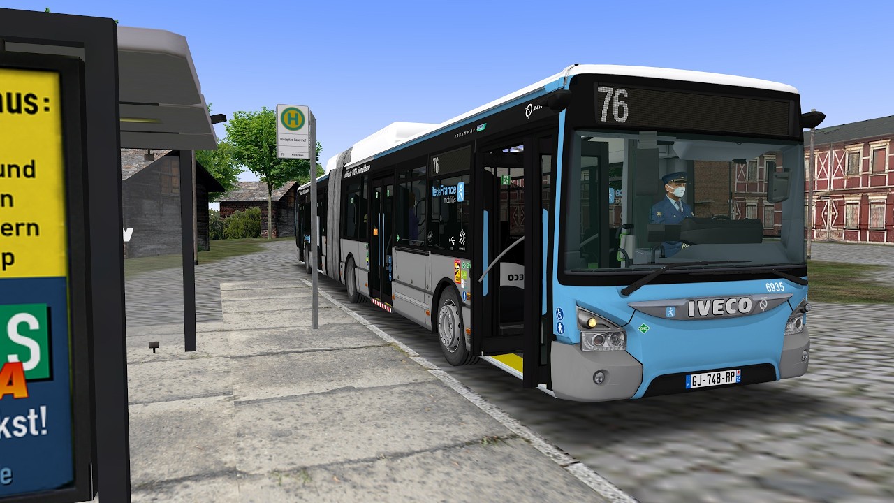 OMSI 2 - Région Grundorf V1 Ligne 76 - IVECO Urbanway 18 GNV IDFM
