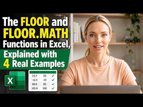 The FLOOR and FLOOR.MATH Functions in Excel, Explained with 4 Real Examples