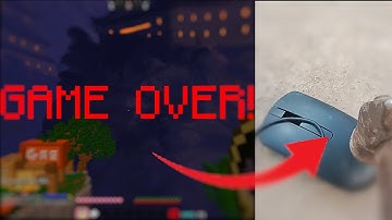 Minecraft Bedwars, but if i lose i DESTROY my MOUSE