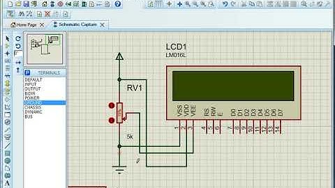 Desain Sistem Minimum ATMEGA16 dengan Proteus