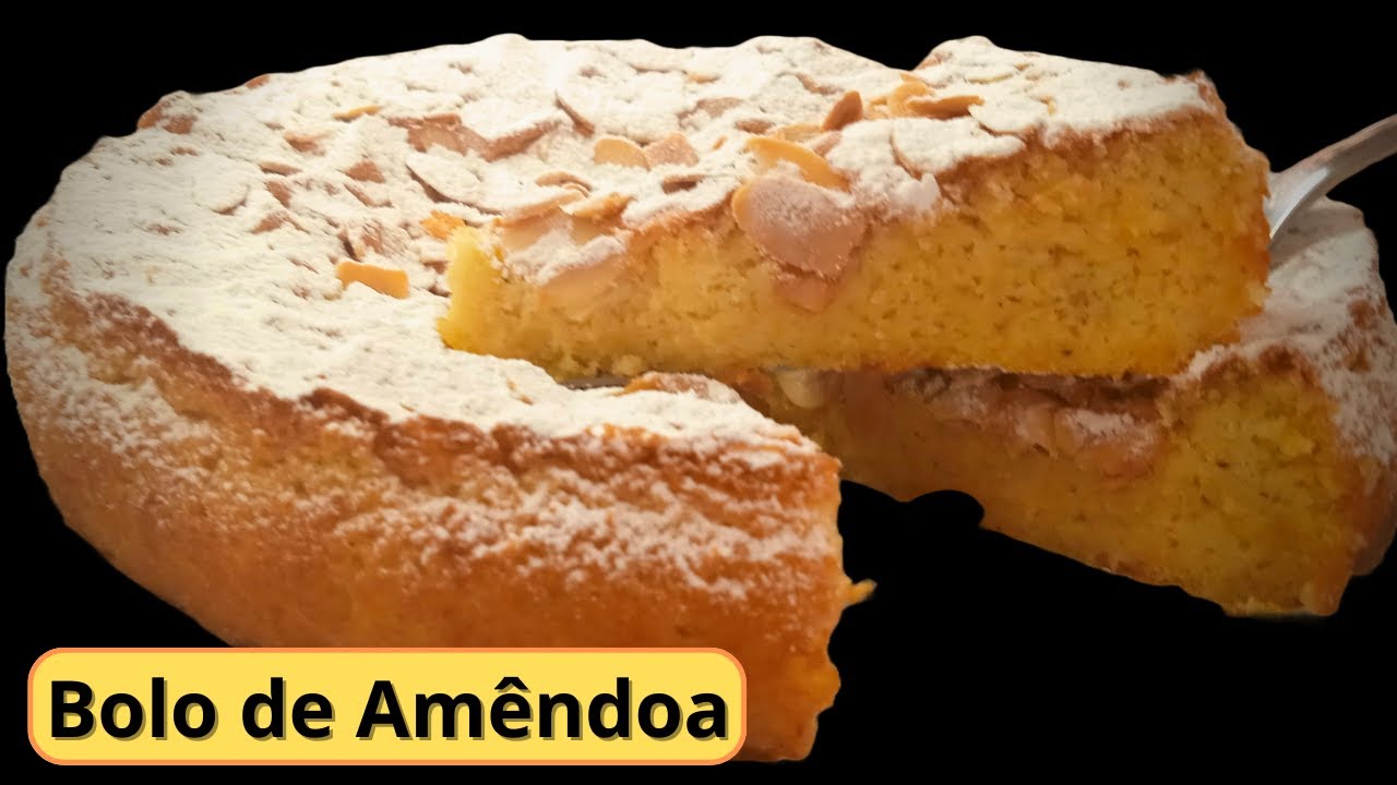Bolo de Amêndoa como nunca viu!!! [ Receita portuguesa ]