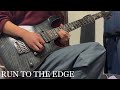 RUN TO THE EDGE/GALNERYUS guitar cover
