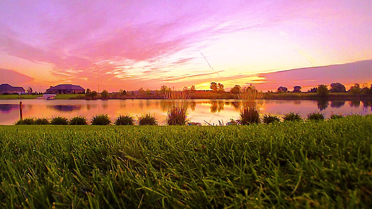 Sunset Lakes Manhattan Illinois Sunrise Time Lapse