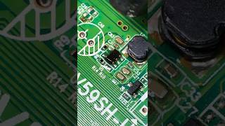 LED TV Motherboard Repair ⚡ IC Replacement #shortsfeed #shorts #asmr #repair #shortvideo