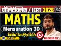 Mensuration 3D - 3 polytechnic Maths live class | iert Maths by - Ganesh sir | Real Concept