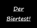 Ankündigung des Biertestes