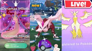Hunting✨️Shiny Kyurem & Dynamax Raid Hour invite in Pokemon Go