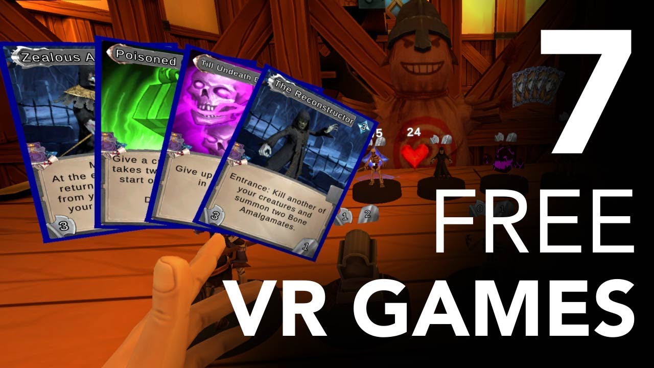 The Best Vr Card Game I Ve Ever Played More Free Games Youtube