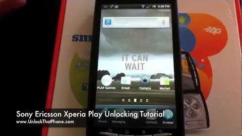 How to Unlock Sony Ericsson Xperia Play with Code + Full Unlocking Tutorial!! at&t tmobile o2 rogers