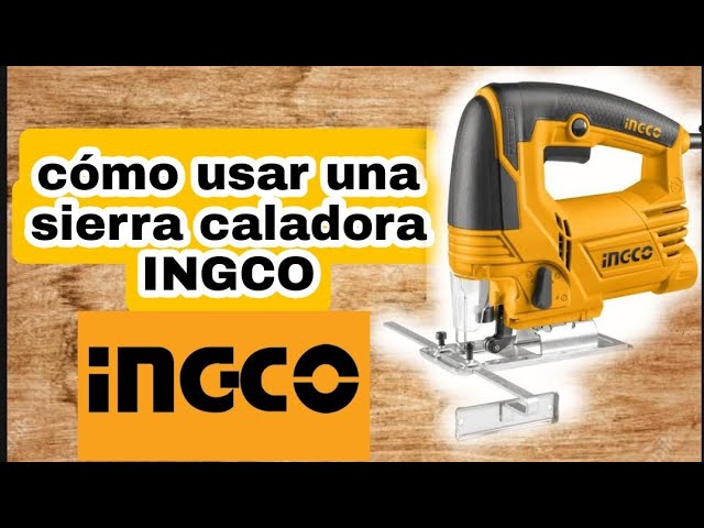 Sierra Caladora 570 W Ingco Profesional Con 3 Seguetas