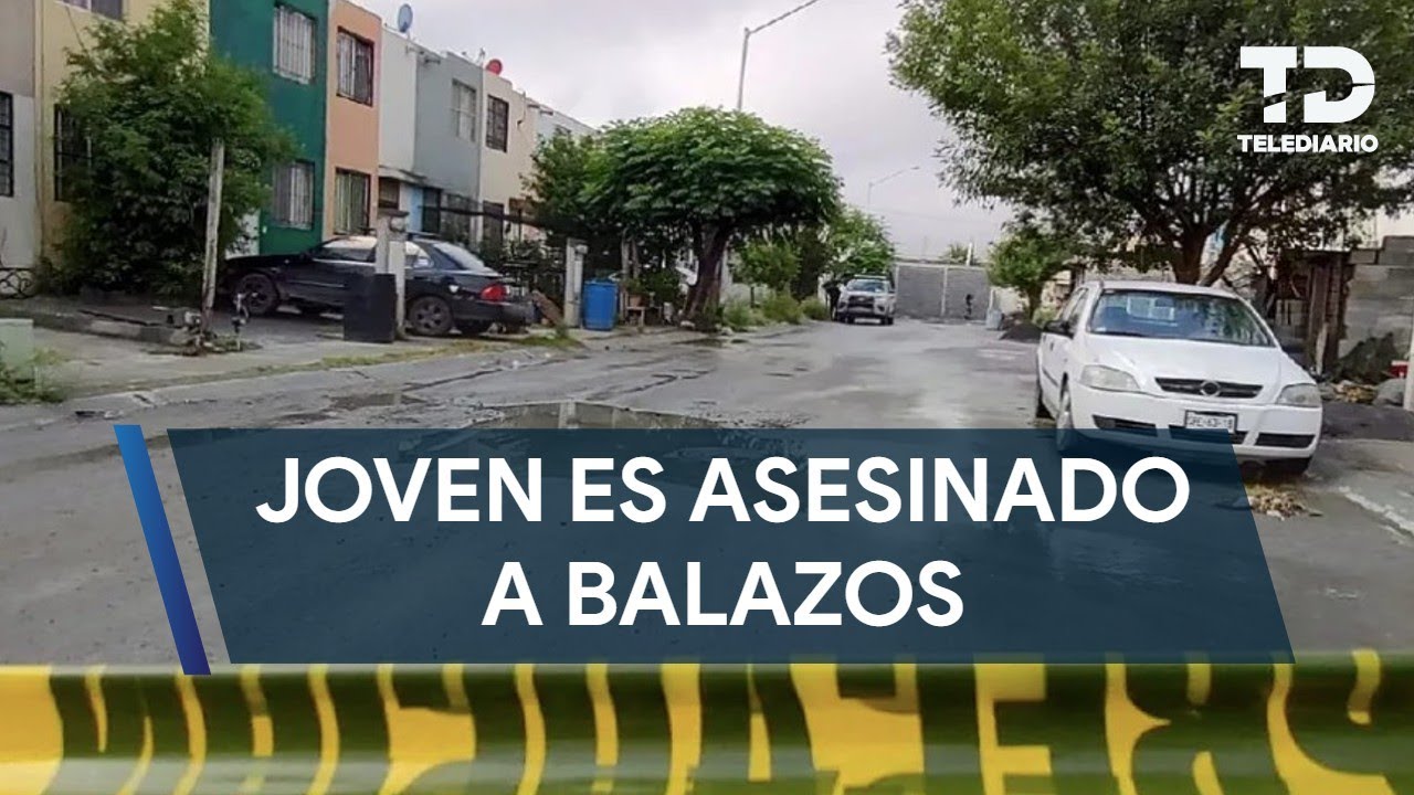 Joven es asesinado a balazos en plena vía pública en El Carmen - YouTube