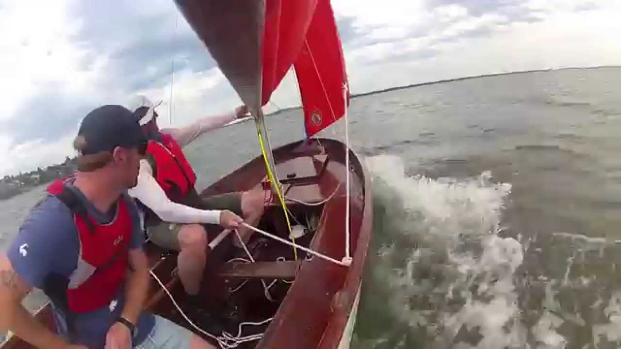 Sailing Mirror Dinghy In Lake Illawarra YouTube